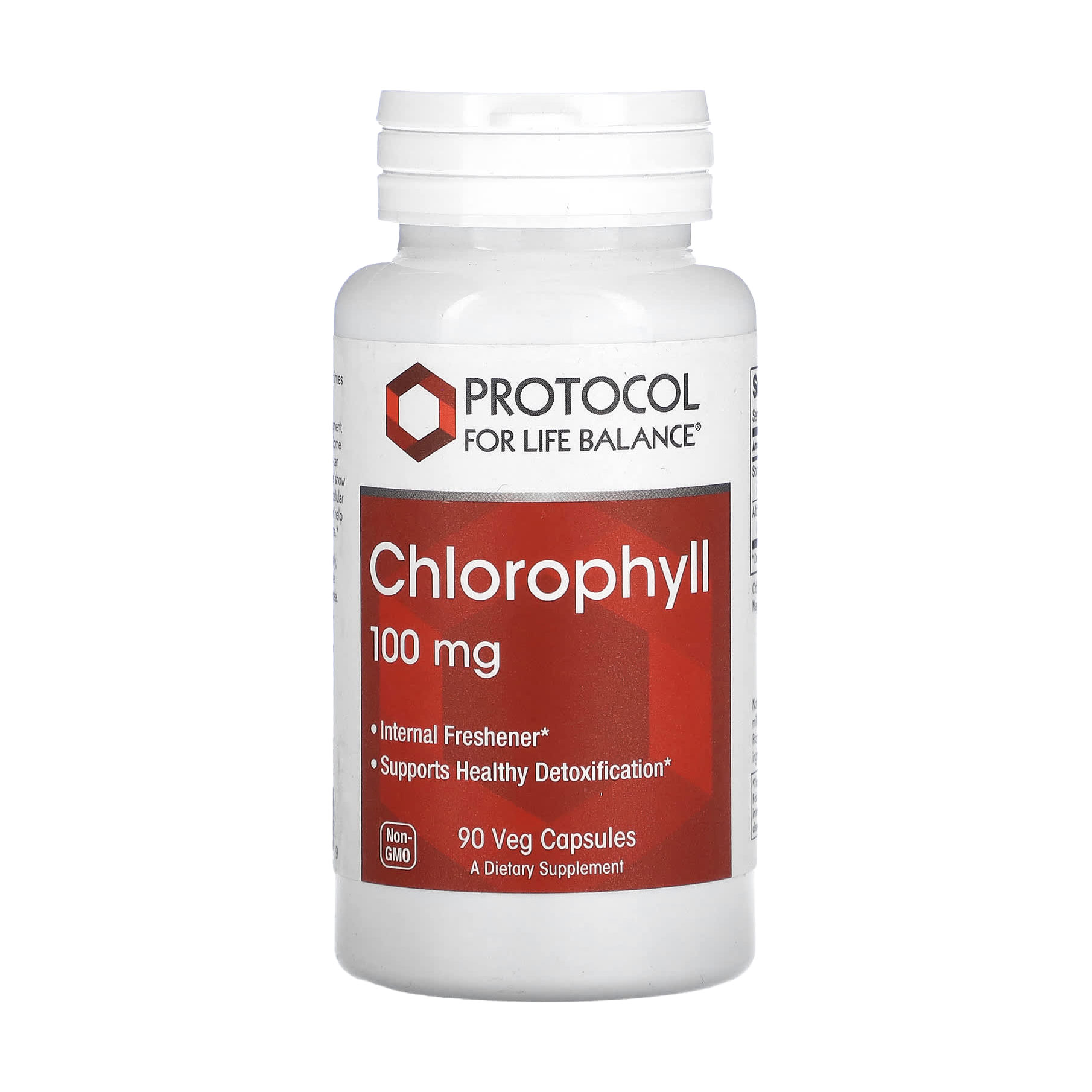 Хлорофіл Protocol For Life Balance Chlorophyll 100 мг, 90 веганських капсул